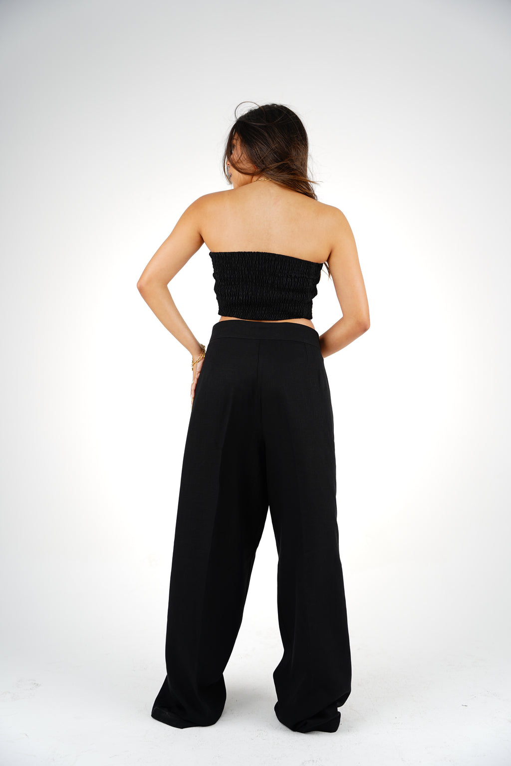 Célo Pants - Linen - Mid Rise
